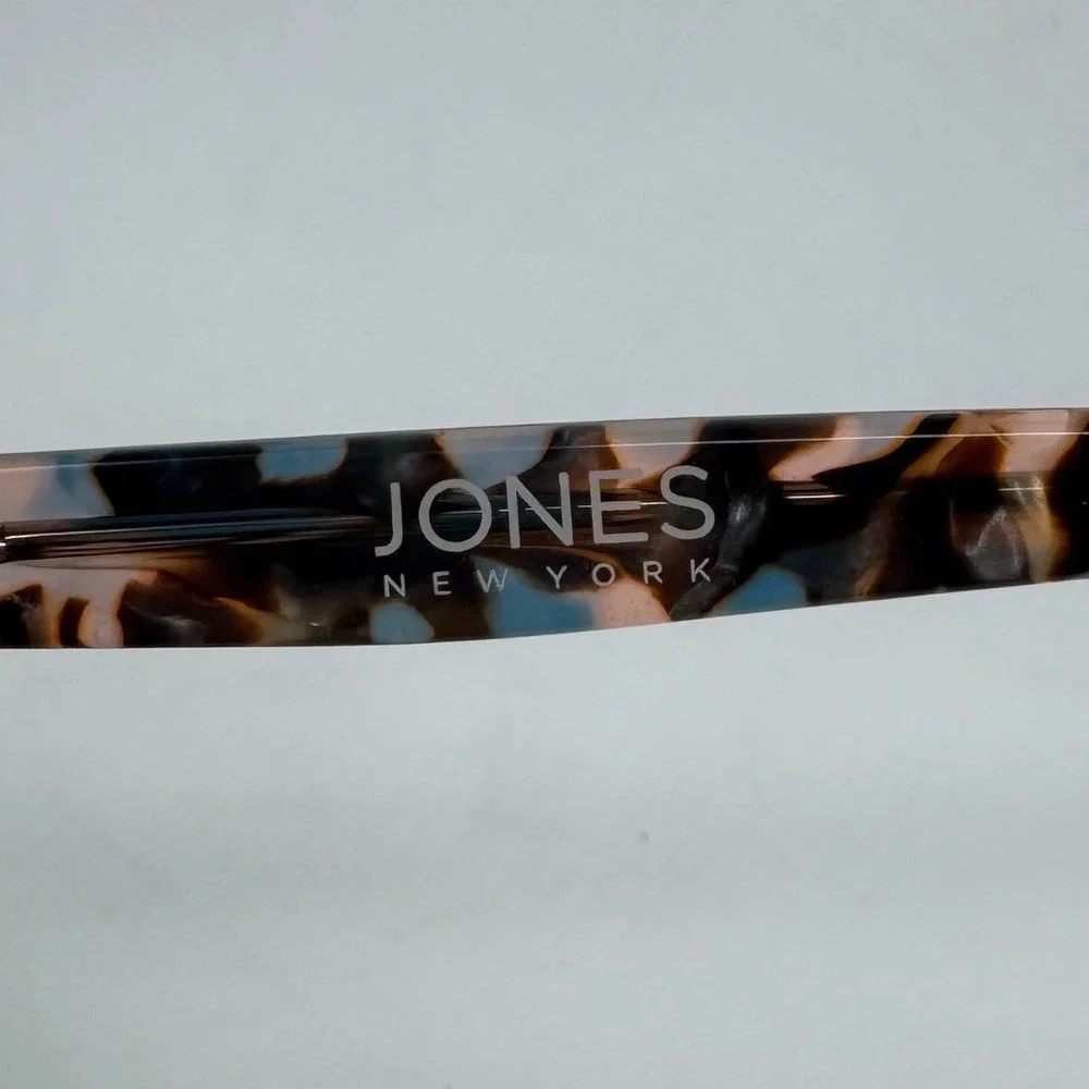 JONES‎ NEW YORK VJON786 Teal Havana Tortoise Eyeglasses Frames Only 51 16 135